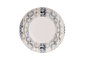 Hermia Grey Serv Lines Juego de Platos de Servicio Navideños de 6 Piezas Multicolor